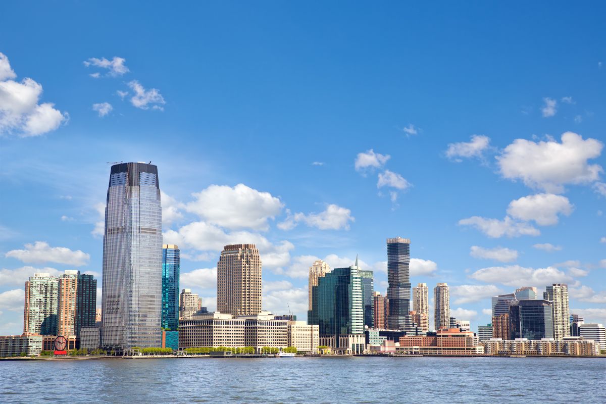 A photo of Jersey City New Jersey took after relocating from PA to NJ